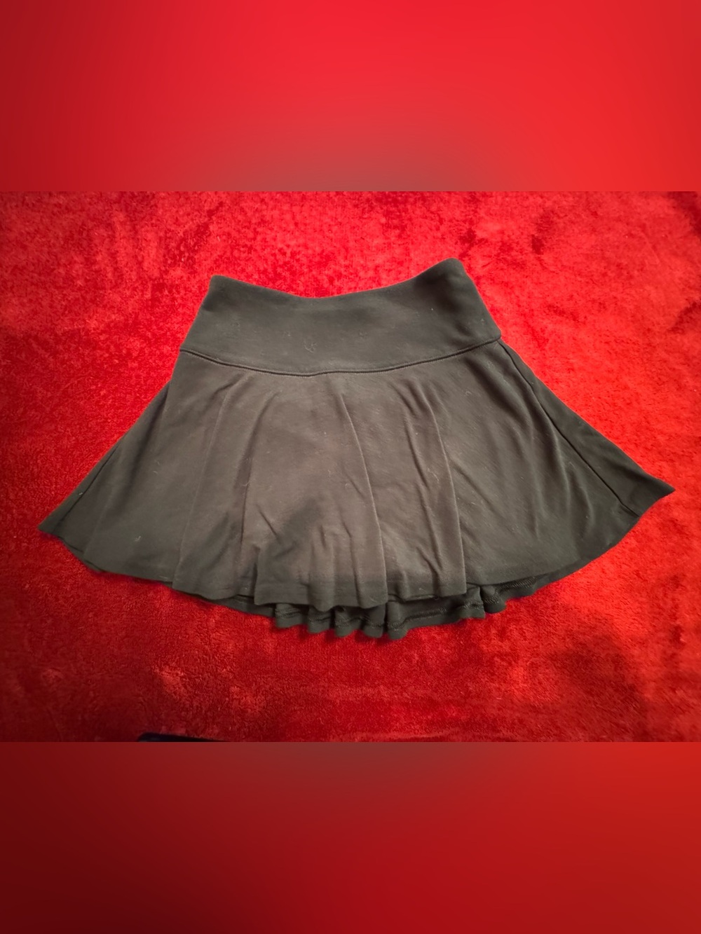 Hollister Black Circle Skater Skirt